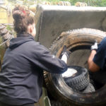 20 BHA volunteers pitch in to clean Galloway site