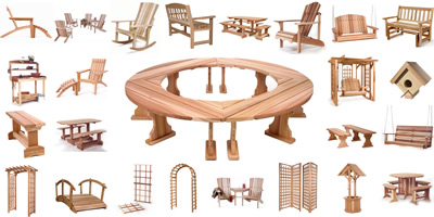 Cedar Outdoor Furniture